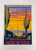 Saguaro National Monument Naturalist Poster