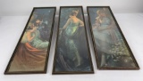 Antique Gene Pressler Honeymooning Prints