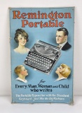 Remington Portable Typewriters Store Display Sign