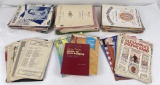 Large Grouping Of Antique Sheet Music