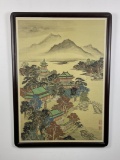 Signed Antique Chinese Painting On Silk