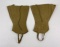 Ww1 Canvas Lined Cavalry Leggings