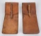 Ww1 French Army Leather Belt Pouches