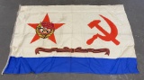 Original Cold War Soviet Navy Flag