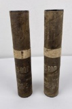 Pair Of Parachute Signal Vietnam Smoke Grenade