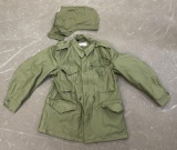 Korean War Og 107 Sateen Jacket Coat M-1951 M-51