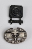 Ww2 Us Army Sterling Silver Combat Medic Badge