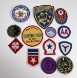 Group Of Ww2 Korea Homefront Patches