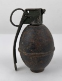 Inert Vietnam War Lemon Practice Grenade