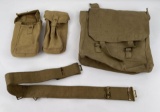 British 1938 Pattern Ammo Pouches Belt And Pack