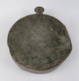Civil War Confederate Lead Sided Canteen