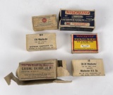 Group Of Antique Shell Ammo Boxes Winchester