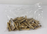 53 Count 7mm Mag Fired Rifle Brass