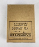 M2 .50 Dummy Cartridges