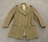 Ww2 Officers Camel Hair Over Coat