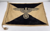 Ww2 German Nazi Ss Staff Car Flag