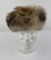 New Coyote Fur Head Band New Made In Italy