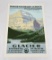 Glacier National Park Naturalist Poster