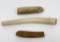 Lot Of 3 Ancient Indian Bone Artifacts