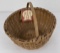 Appalachian Cherokee Indian Ash Gathering Basket