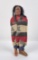 Antique American Indian Skookum Doll 10.75