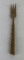 American Indian Carved Wood Fork