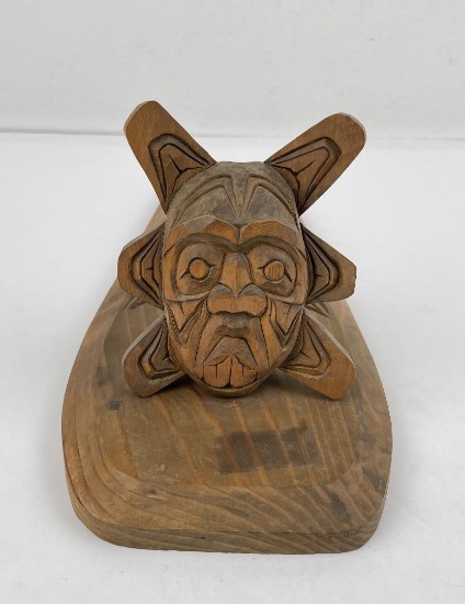 Northwest Coast Indian Wood Carving