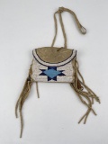 Montana Indian Beaded Medicine Pouch
