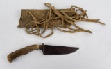 Montana Blackfoot Indian Made Knife