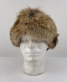 New Coyote Fur Head Band New Made In Italy