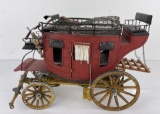 Custom Made Wells Fargo Stagecoach Model