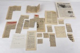 Historic Montana Indian Newspaper Clippings