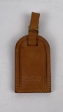 Vintage Louis Vuitton Leather Luggage Tag