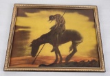 Antique End Of Trail Indian Print