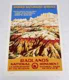 Badlands National Park Naturalist Poster