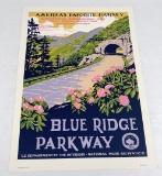 Blue Ridge Highway National Park Naturalist Poster