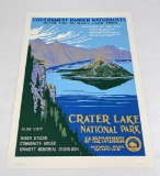 Crater Lake National Park Naturalist Poster