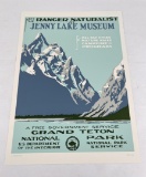 Grand Teton National Park Naturalist Poster