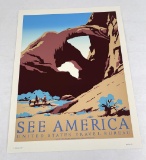 See America National Park Naturalist Poster