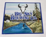 Big Sky Brewing Missoula Montana Sign