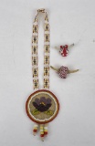 Group Of Native American Indian Beadwork
