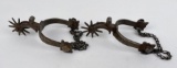 Pair Of California Transitional Cowboy Spurs