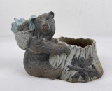 Cast Iron Bear Ashtray