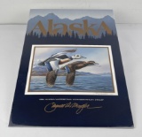 1986 Alaska Duck Stamp Print Meger Signed Numbered