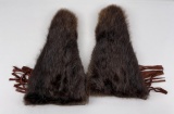 Montana Rendezvous Beaver Fur Gauntlets Gloves