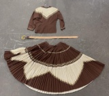 Margaret Copenhaver's Square Dance Cowgirl Outfit