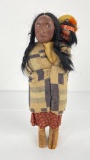 Antique Bully Good Indian Skookum Doll