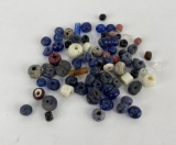 Group Of Antique Indian Glass Trade Beads