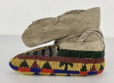 Antique Ceremonial Plains Indian Baby Moccasin