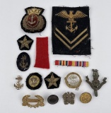 American And European Military Navy Patches